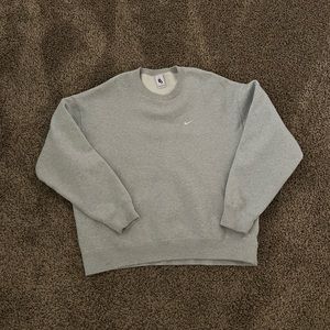 NIKE LAB CREW NECK PULLOVER XL GREY